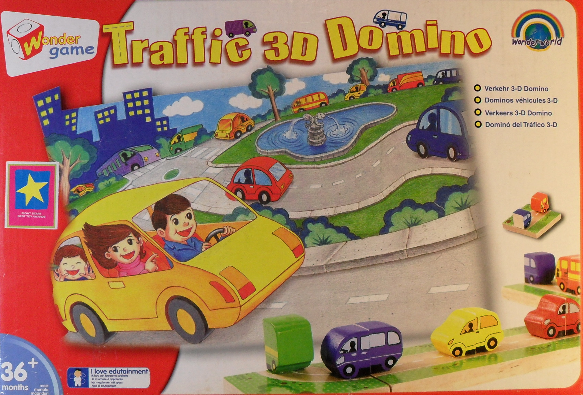 Traffic 3D Domino (Verkeers 3-D Domino)